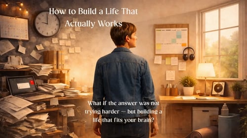 How to Build a Life That Actually Works for Your Neurodivergent Brain