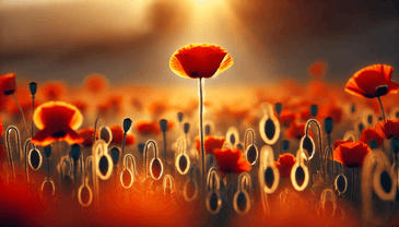 Illustration of individuals standing out in a crowd representing tall poppy syndrome