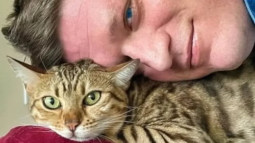 Mike-with-cat Mike-with-cat